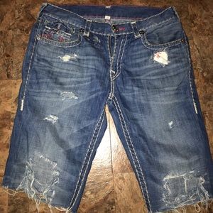 True religion shorts